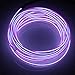 JYtrend 9ft Neon Light El Wire w/Battery Pack - Purple