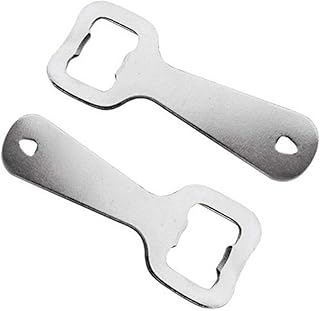 IBILI Flaschenöffner-Set, flach, 2-teilig, Stahl, Silber, 10 x 5 x 2 cm, 2-Einheiten