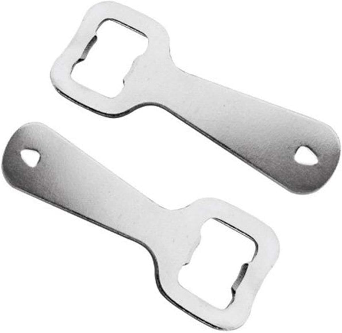 IBILI Flaschenöffner-Set, flach, 2-teilig, Stahl, Silber, 10 x 5 x 2 cm, 2-Einheiten