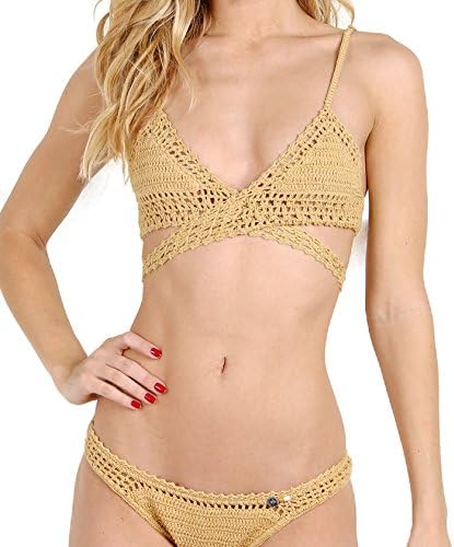 She Made Me Essential Wrap Top Honey