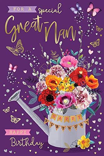 Great Nan Birthday Card ~ with Love