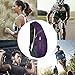 Peicees Sling Bags Men Women Shoulder Backpack Mini Chest Day Bag Small Cross Body Pack, Purple