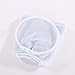 FaSoLa Bathroom Washable Cloth Toilet Seat Cover Pad for Round Stool O-Type