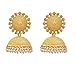 Crunchy Fashion Stylish Fancy Party Wear Traditional Indian Jewelry Meenakari Jhumki Jhumka Earrings for Women