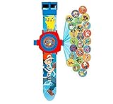 OYW LED digital 24 projector Pokemon Go cartoon watch children wristwatches clock girl gift baby toys