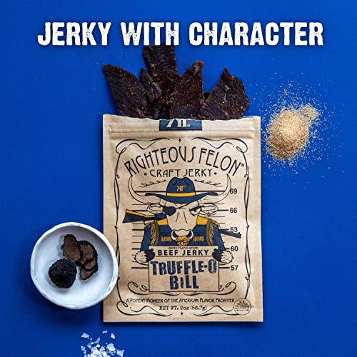 Righteous Felon Beef Jerky AllNatural Jerky Locally Sourced