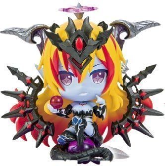 Puzzle & Dragons Divine Queen Hera Pugyutto Chibi Figure Collection Vol.6 Mini Pugycolle Character and PAD PND P&D DQ by Eikoh