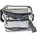 LARGE Clear Lunch Bag - 4 Storage Areas - Super-Duty Water Resistant Plastic Construction w/ Upgraded Zippers - Easy To Clean - Clear Lunch Box for Everyday Use