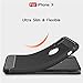 iPhone X Case | Apple iPhone 10 Case | Includes 9H Tempered Glass Screen Protector | For Men / Women | Slim and Flexible Non Slip TPU Matte Surface for Great Grip | Anti Scratch & Fingerprint (Black)