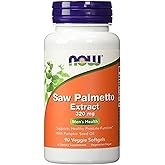NOW Foods Saw Palmetto Extract 320 mg - 90 Softgels (Pack of 2) - 180 Total Softgels