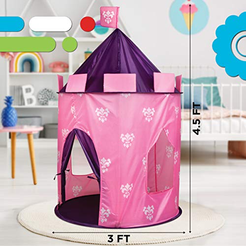 Discovery Kids Play Princess Castle Hideaway Tent Pricepulse