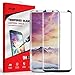 Zizo Samsung Galaxy S8 Screen Protector [Curved Edges] Tempered Glass to [Fully Cover] - Case Friendly w/ [9H Hardness] Anti-Scratch