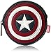 Loungefly Marvel Captain America Shield Coin Bag Coin Purse, Multi, One Size