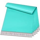 Metronic Poly Mailers 10x13 100 PC, Small Shipping Bags Mailing Envelopes Self Seal, Mailers Poly Bags for Shipping Waterproof and Tear-Proof, Mailing Bag Packaging Bags for Small Business, Teal
