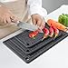 Kitchen Cutting Board (3 Pieces Set), Plastic Chopping Board Set with Juice Groove - Marble Appearance Design, Non Slip Design, Dishwasher Safe and BPA Free
