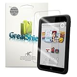 GreatShield Ultra Smooth Clear Screen Protector Film for Barnes & Noble NOOK HD 7