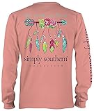 Simply Southern God Country & Family Long Sleeve Tee