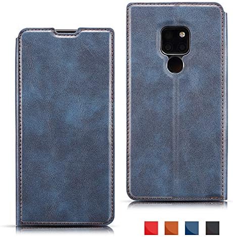 EATCYE Case for Huawei Mate 20,Wallet Flip Case for Huawei Mate 20 Ultra Slim PU Leather Magnetic Kickstand Card Slots Book Protective Folio Case for Huawei Mate 20 (Blue)