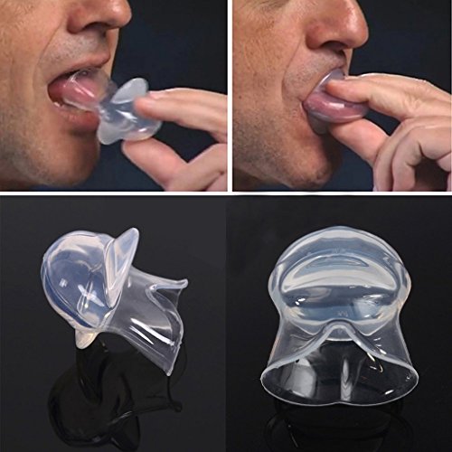 HLY 2018 New Prevent Snoring | Silicone Anti Snoring Tongue Retaining Device Snore Solution Sleep Breathing Apnea Night Guard Aid Stop Snore Sleeve Health Care YY