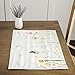 Maison d' Hermine Placemats Set of 4 100% Cotton Washable Cloth Place Mats, Reusable Table Mats for Kitchen Dining Decoration, Party, Wedding, Restaurant Spring/Summer (Botanical Fresh, 13