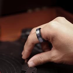 King Will 316L Stainless Steel Spinner Fidget Ring