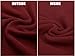 Misfondle Women's Sexy Bodycon Bandage Lace up Midi Club Dress Wine Red Medium