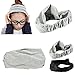 Voberry®Lady's Korean Hair Accessory Full Vintage Wide Ribbon Headband Hair Band