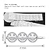 Word Hair Clips for Women, 15 Pcs Crystal Letter Hair Pins for Women, Rhinestone YES No HAPPY KISS SORRY BOSS and Other Letter Hair Barrette for Women