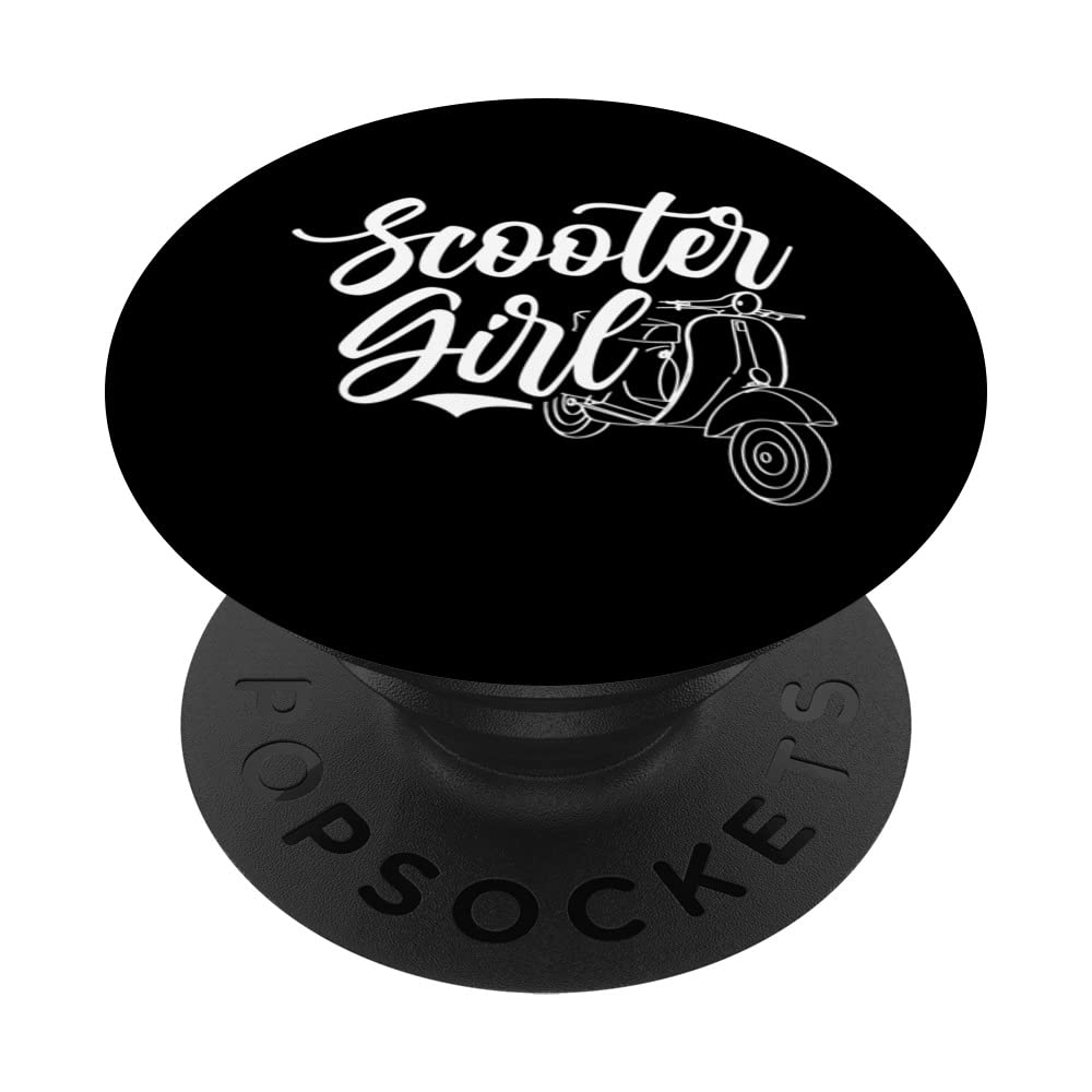 Scooter Saying Moped Driver Driving PopSockets Swappable PopGrip