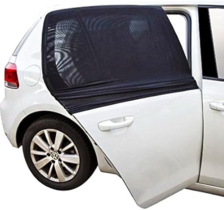 Amazon 車用 サンシェード 日除け 車用網戸 サイド窓シェード 遮光サンシェード 風通し 虫除け 防虫ネット 車 バイク 車 バイク