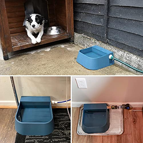 NAMSAN Auto Fill Water Bowl 2L Automatic Dog Water Dispenser Outdoor