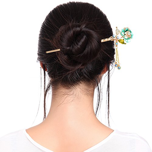 image for YOY Fashion Hair Decor Chinese Traditional Style Hair Sticks Shawl Pin