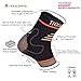 THX4COPPER Infused Compression Ankle Brace,Silicone Ankle Sleeve Support,Pain Relief from Plantar Fasciitis, Achilles Tendonitis-Reduce Foot Swelling&Prevent Ankle Injuries-Single-Small