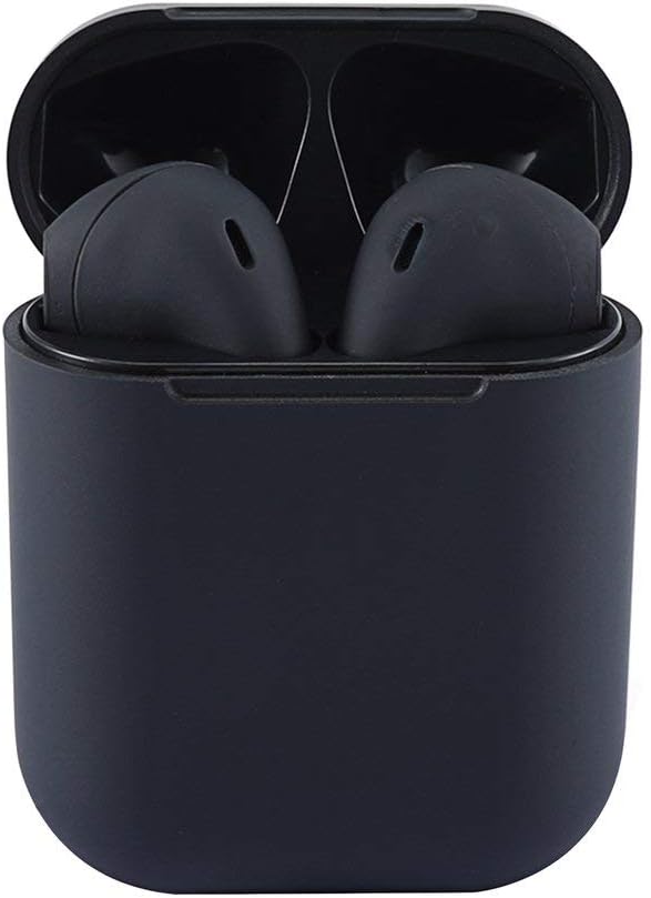 Mini Size I12 Wireless V5.0 Waterproof Earphones Noise Reduction HD HiFi Stereo Bass Sport Running Music in-Ear Earphones…