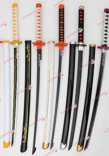 Cutegirls コスプレ道具 鬼滅の刃 胡蝶しのぶ こちょう しのぶ 白いベルト 黒いベルト 刀置き 刀袋 四者選一 模様刀 Cosplay 文化祭 学園祭 A版 黒いベルト B086jsvt8p 2 214円