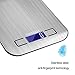 FIXBODY Digital Kitchen Scale Multifunction Food Scale, Stainless Steel, Silver, 5000g/1g (Batteries Included)
