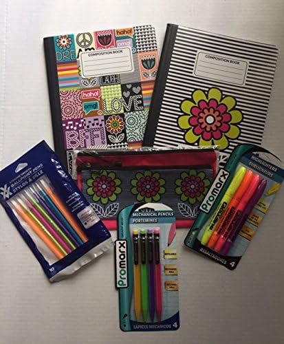 Flower Power School Supply Set