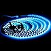 SUPERNIGHT 16.4ft 5050 RGB Strip Waterproof Black PCB, 300 LED Color Changing Rope Lights for Bedroom, Christmas Day, Halloween Decoration