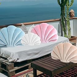 XIAIJIA Seashell Decorative Pillow Shell Shaped