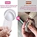 Silicone Makeup Sponge Cosmetic Beauty Tools Blender for Gel Foundation Makeup and Puff BB-2 Pack