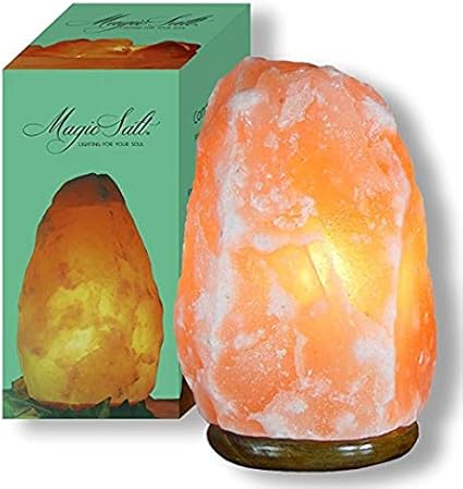 magic salt lighting for your soul lampara de sal del himalaya
