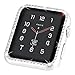 Coobes Compatible with Apple Watch Case 38mm 42mm, Metal Bumper Protective Cover Women Bling Diamond Crystal Rhinestone Shiny Compatible iWatch Series 3/2/1 (Diamond-Silver, 42mm)