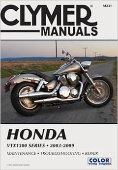 Honda VTX1300 Series 2003-2009 (Clymer Motorcycle Repair) Honda VTX1300 Series 2003-2009 (Clymer Motorcycle Repair)