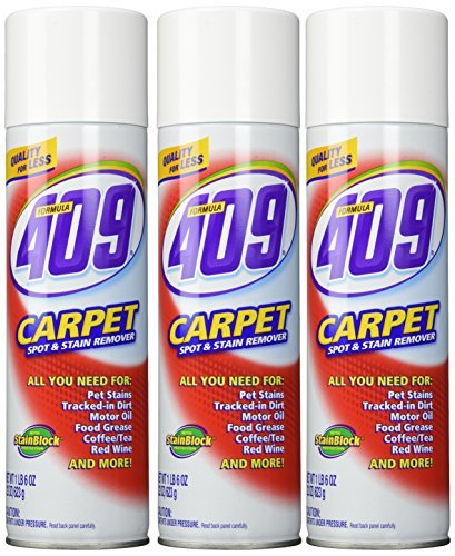 Formula 409 Carpet Spot & Stain Remover 22oz Can (Pack of 3) by 409