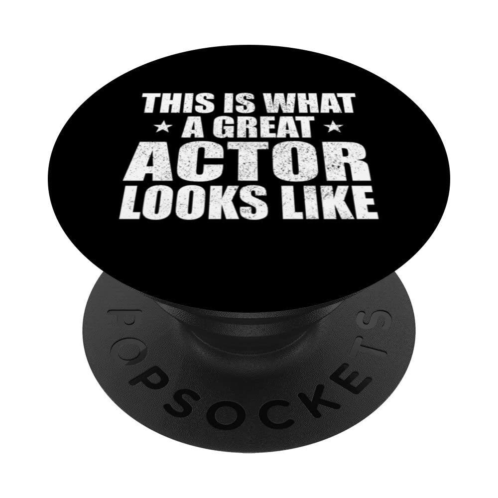Great Actor funny job dad PopSockets Swappable PopGrip