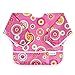 Bumkins Waterproof Sleeved Bib, Pink Fizz (6-24 Months)
