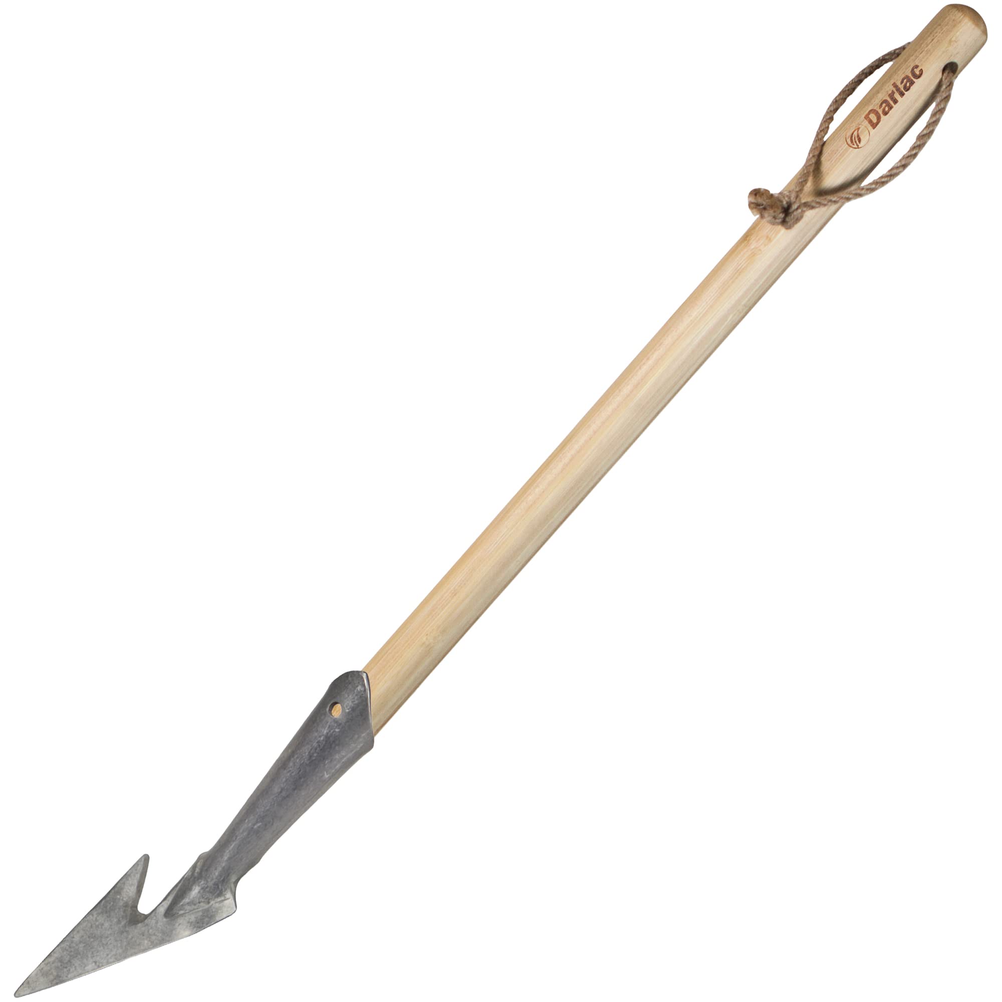 Darlac Garden Spear Hoe - Short Handle Garden Hoe with Weeding Spear Head– Ideal for Weeding Crowded Beds and Borders
