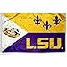 LSU Tigers Large Acadian 3x5 College Flag