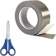 ZTTXL Faraday Tape Double Conductive Cloth Tape, with Conductive Adhesive for, Grounding, EMI Shielding, Wire Harness, Cable Interference Blocking (1in x 59 Feet)