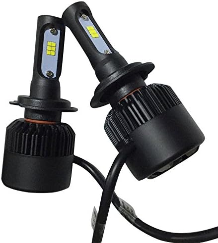 GZXY All-in-One Car H7 LED Headlight Conversion Kit 72W 8000 Lumens Super Brightness 6500K CSP Chips 1 Yr Warranty H7